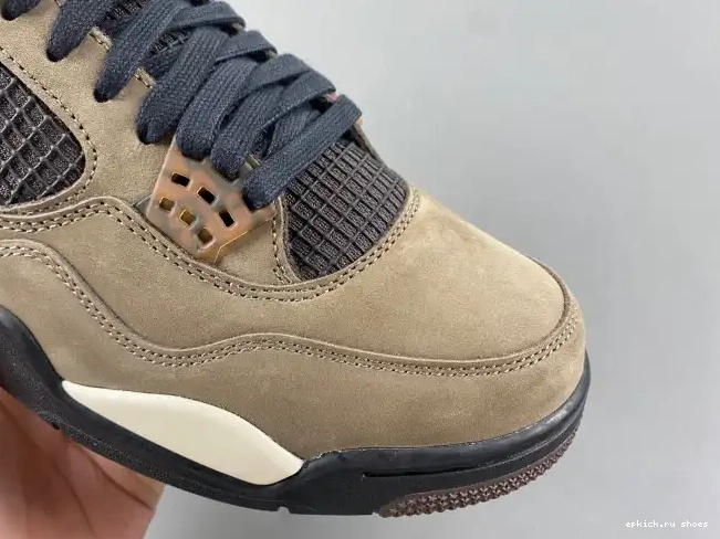 Rep Retro Jordan 4 Scott Air Travis AJ4-882335 x Brown TS 0417
